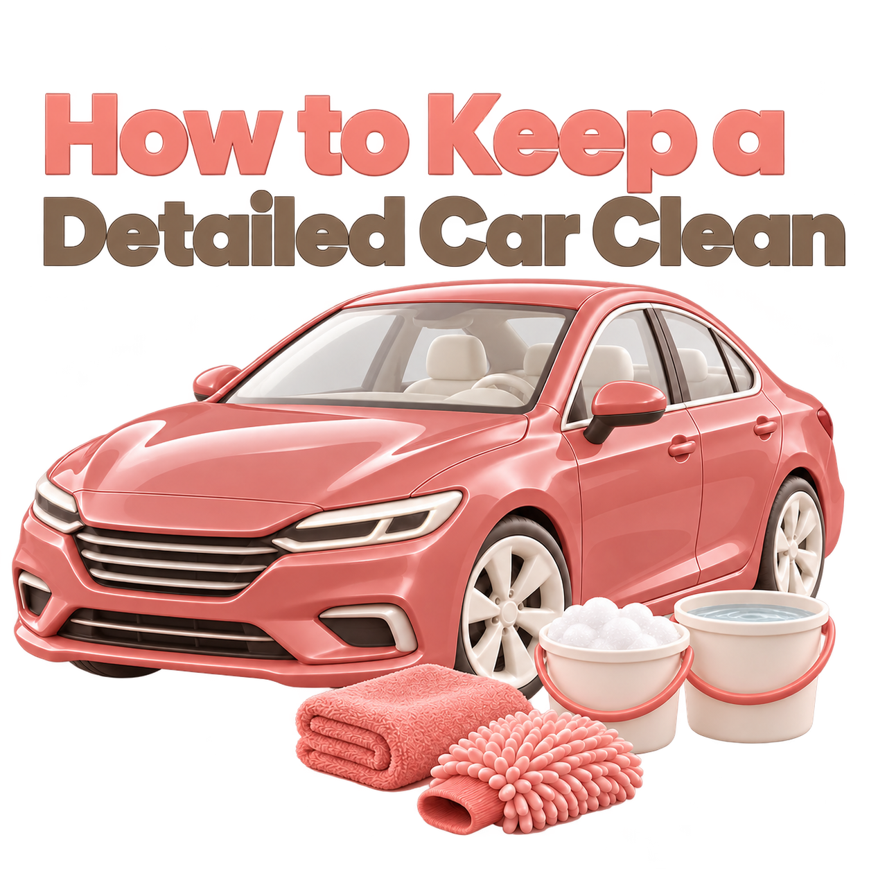 How to Keep a Detailed Car Clean